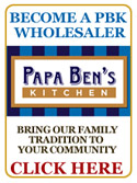 Become a Papa Ben's Kitchen Wholesaler